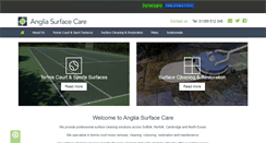 Desktop Screenshot of angliasurfacecare.co.uk